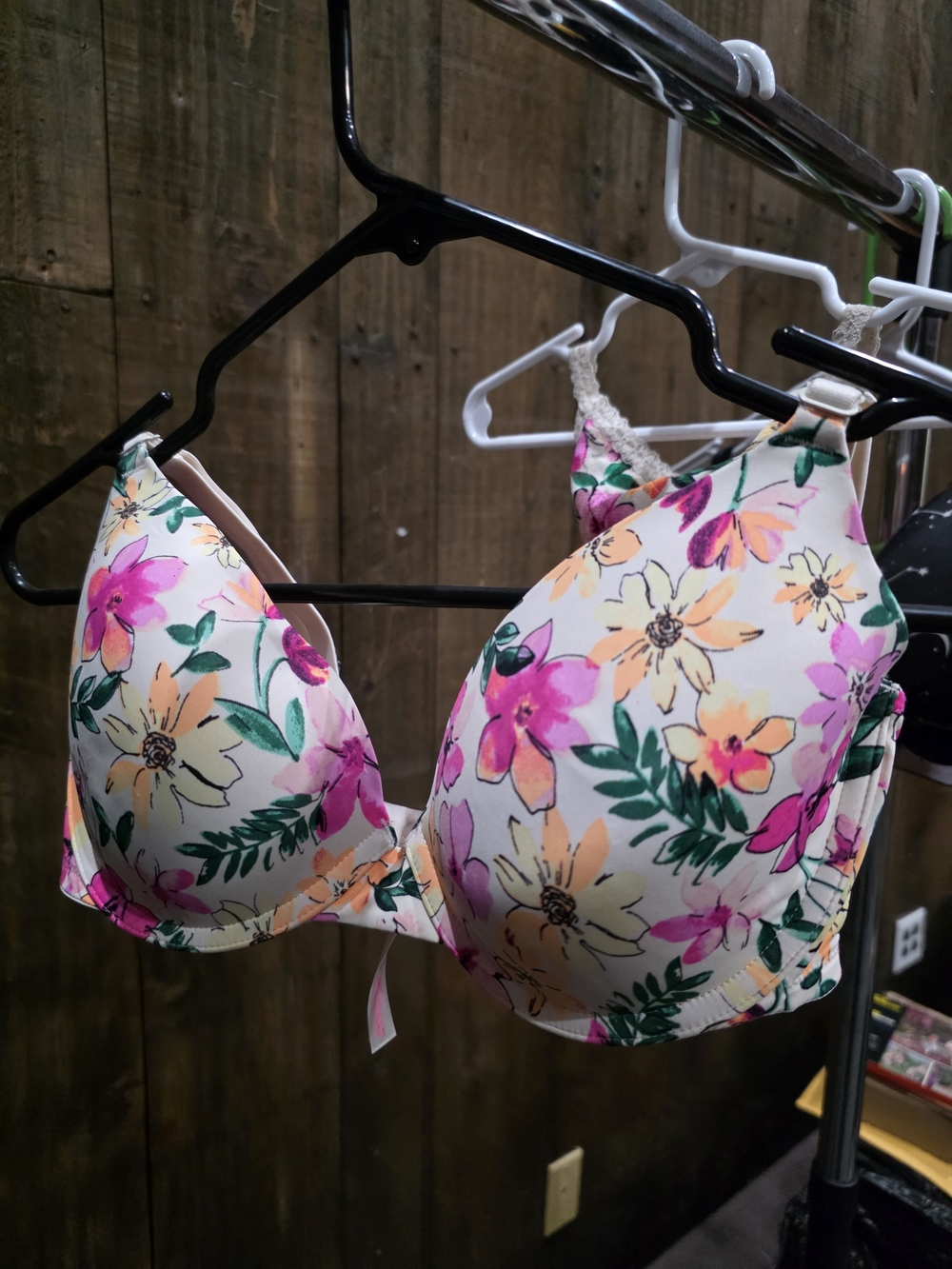 VS Bra & Panty Floral Print Set